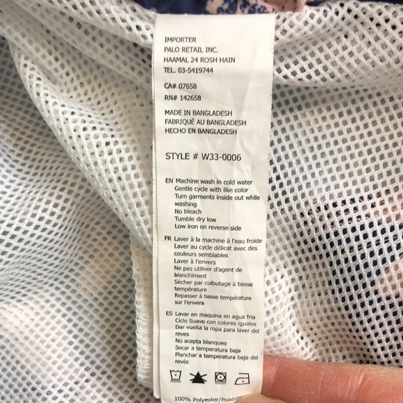 POP MAN SWIMSUIT Unisex Blue/Pink Size L - Picture 9 of 9